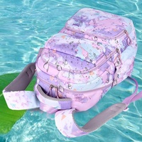 Backpack Set with Lunch Bag & Pencil Case for Kids - Purple thumbnail