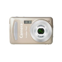 16mp Mini Digital Camera for Kids - 2.4 Inch 720p Cute Cartoon Design - Multifunctional Toy for Children's Birthday - Gold thumbnail