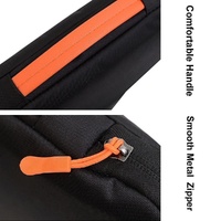Travel Laptop Sleeve Bag - Portable Carry Case - Black - 11-12 Inch thumbnail