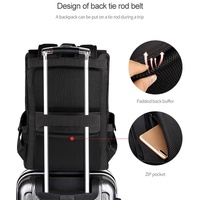 Universal Laptop Backpack With Usb Port - 13-15.6 Inch Capacity - Black thumbnail