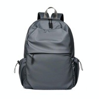 Versatile Double Laptop Backpack for Students and Professionals - Grey thumbnail