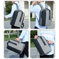 Large-capacity Laptop Backpack with Usb Charging - Ideal for Business Commuters - Blue thumbnail
