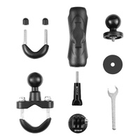 Motorcycle Handlebar Fixed Mount u Bolt Base Holder for Gopro and Other Action Cameras thumbnail