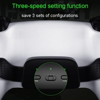 Customizable Dual Back Clip for Ps5 - White Diy Kit thumbnail