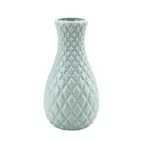 Hydroponic Plastic Vase for Dry and Wet Flower Arrangements - Desktop Furnishings - Pink thumbnail