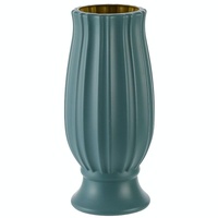 Soft Dried Flower Vase Arrangement for Living Room Decor - Sea Blue thumbnail