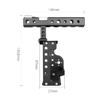 Video Camera Cage Stabilizer With Handle For Sony A6600 Black thumbnail