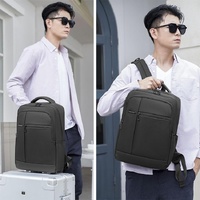 Multifunctional Oxford Laptop Backpack - Cxs-610 - Black thumbnail