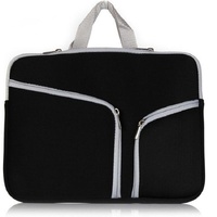 13 Inch Multi-Pocket Laptop Liner Bag For Diving Material Computer - Purple thumbnail