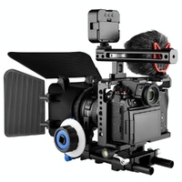 Panasonic Lumix Dc-S1H / Dc-S1 / Dc-S1R Camera Cage Stabilizer - Black thumbnail