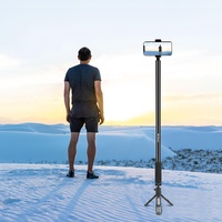 3m Metal Selfie Stick for Insta360 one Rs X2-x4 thumbnail