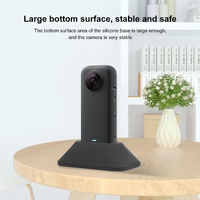 Silicone Desktop Stand for Insta360 X3 Camera thumbnail