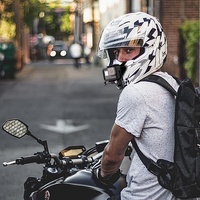 Universal Action Camera Helmet Mount - Compatible with Gopro Insta360 Dji and More thumbnail