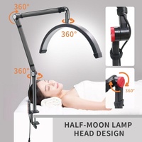 Adjustable Beauty Light for Eyelash Techs - 16 Inch - Black thumbnail