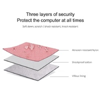 15.6 Inch Laptop Handheld Briefcase Storage Bag - no Shoulder Strap - Grey thumbnail