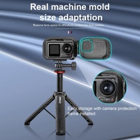 Portable Camera Case for Dji Action 3 / 4 - Pu Material thumbnail