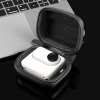 Portable Carbon Fiber Eva Storage Bag for Insta360 Go 3 / 3s Mini Body - Black thumbnail