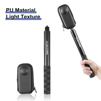 Portable Storage Bag for Insta360 X4 Puluz Camera - Black thumbnail