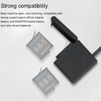 Triple Usb Charger Box for Gopro Hero6 / 5 with Led Indicator and Cable thumbnail