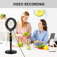 Curved Usb Led Ring Light for Selfie Beauty and Vlogging thumbnail