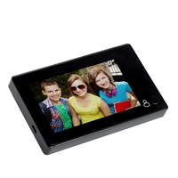 4.3 Security Camera Door Peephole With One-Key Watch - Black thumbnail