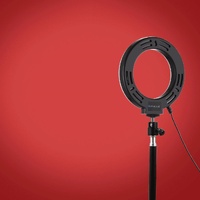 Usb 10 Modes 8 Colour Led Ring Light with Tripod Mount - 6.2 Inch Diameter thumbnail