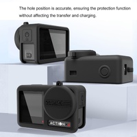Shockproof Silicone Case with Lens Cap and Strap for Dji Action Camera thumbnail