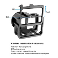Thicken Housing Shell with Insurance Frame and Uv Lens for Gopro Hero thumbnail