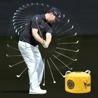 Versatile Golf Impact Trainer - Waterproof 26x44cm - Black thumbnail
