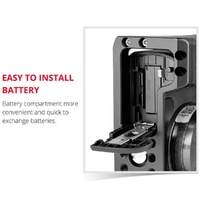 Video Camera Cage Stabilizer With Handle For Canon Eos M50 - Black thumbnail