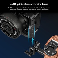 Sony Zv-E10 Ii Camera Cage Stabilizer - Black Metal thumbnail