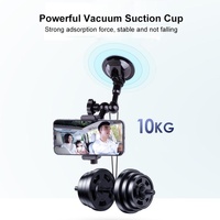 Articulating Magic Arm with Phone Clamp and Suction Cup thumbnail
