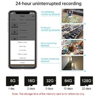 1080P Wifi Action Camera With Wide-Angle Recording - Black thumbnail