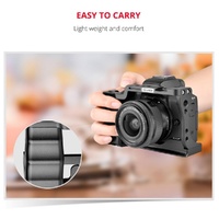 Video Camera Cage Stabilizer For Canon Eos M50 - Black thumbnail