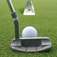 2-pack Indoor / Outdoor Golf Putting Trainer - Green thumbnail