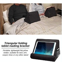 Versatile Laptop Rest Cushion with Cooling Pad - Black thumbnail