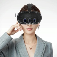 Silicone Vr Host Case for Meta Quest 3 - Fits All Sizes - Starlight thumbnail