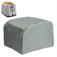 Small Home Bread Maker Dust Cover - Polyester Material - Gray thumbnail