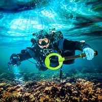 Waterproof Handheld Metal Detector for Underwater Treasure Hunting - Ip760 Green thumbnail