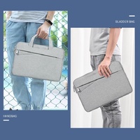 Large-capacity Laptop Liner Bag for Business - 13 Inch - Gray thumbnail