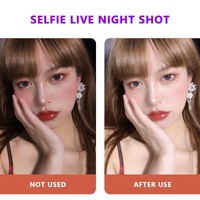 Rechargeable Clip-on Selfie Light for Mobile Phones - Blue thumbnail