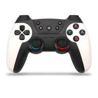 Wireless Bluetooth Game Controller for Switch Pro Pc and Android with Vibration Wake-up - Elegant White thumbnail