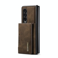 Multi-card Phone Case for Samsung Galaxy z Fold 4 - Fits Dg.ming M2 Series - Coffee thumbnail