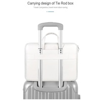 14.1-15.4 Inch Lightweight Printed Laptop Bag in Pu Material - Sheep Head thumbnail
