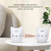 Wireless Baby Monitor With Voice Intercom And Night Light - Blue thumbnail