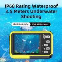 Waterproof 48mp Dual Screen Outdoor Camera - Wdc901 - Blue thumbnail