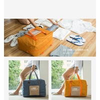 Waterproof Travel Bag for Women and Unisex Luggage - Large Capacity - Orange thumbnail