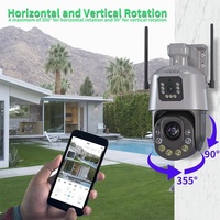 Smart Dual Lens Wifi Dome Camera - Hd thumbnail