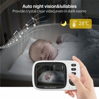 3.2 Baby Monitor With 2-Way Voice Temperature Monitoring & 3.2 Screen thumbnail
