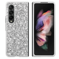 Glitter Tpu Shockproof Case for Samsung Galaxy z Fold 4 - Rose Gold thumbnail